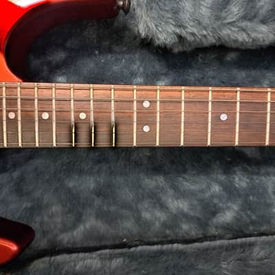 Hamer (USA) Chaparral Sustainiac Reverse Headstock 1989  - Bordeaux Red image 12