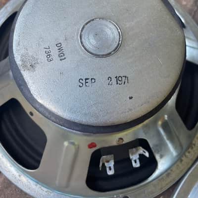 Traynor YC-810 10” Marsland Speakers - 8 Ohms - Vintage 1971 Made In Canada image 3
