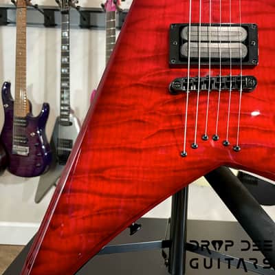 Jackson USA Custom Shop Special Edition Randy Rhoads Electric Guitar w/ Case-Trans Red Burst image 5