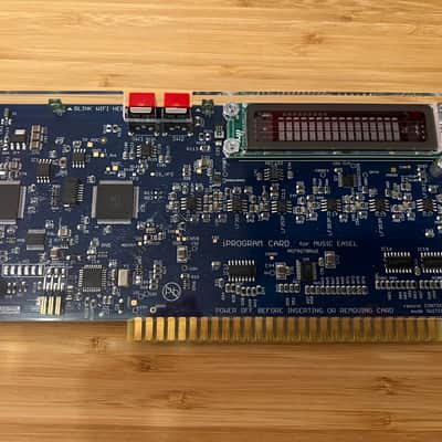 Buchla Music Easel iProgram Card 2010s - Blue image 1