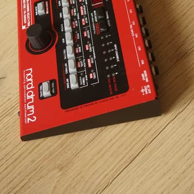 Nord Drum 2 6-Channel Modeling Percussion Synthesizer 2014 - 2016 - Red image 5