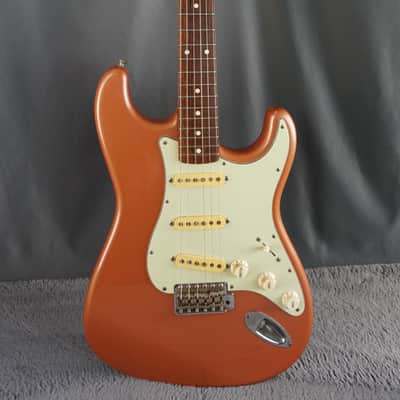 Fender Japan ST-62AS/H 40th Anniversary 1994 Stratocaster Copper Metallic Matching Headstock Foto Flame Neck image 2