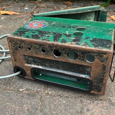 Bell & Howell Moviola URS SE el84 tube amp Filmosound 385 knobs & Lens in Ammo Can image 4