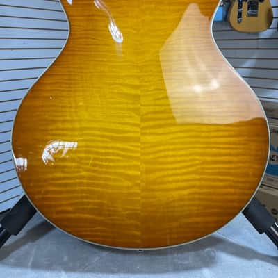 Eastman T486 Thinline Semi-hollowbody Electric Guitar - Goldburst w/OHSC & PLEK*D #920 image 11