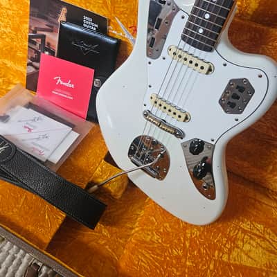Fender Custom Shop '65 Jaguar Journeyman Relic 2023, Olympic White image 1