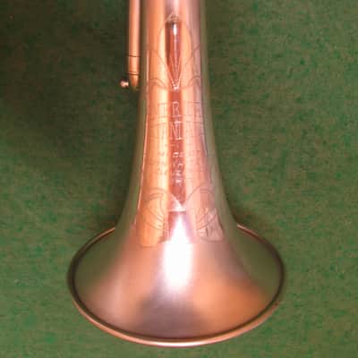 H.N. White American Standard Silver Cornet 1932 - Excellent! - Case and H.N. White 3 Mouthpiece image 2