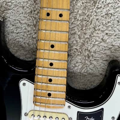 Mint Fender Player II Stratocaster guitar, Maple Fingerboard, Black Finish - MIM image 7