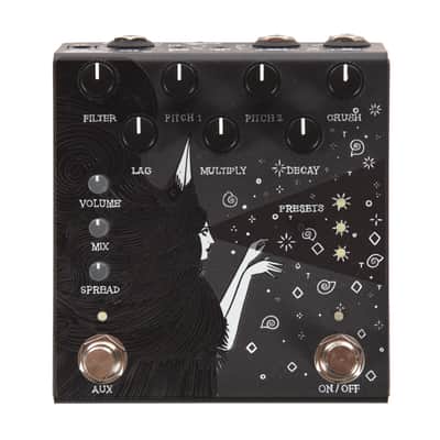 Old Blood Noise Endeavors Dark Star v3 Stereo Soundscape Reverb Pedal Black image 1