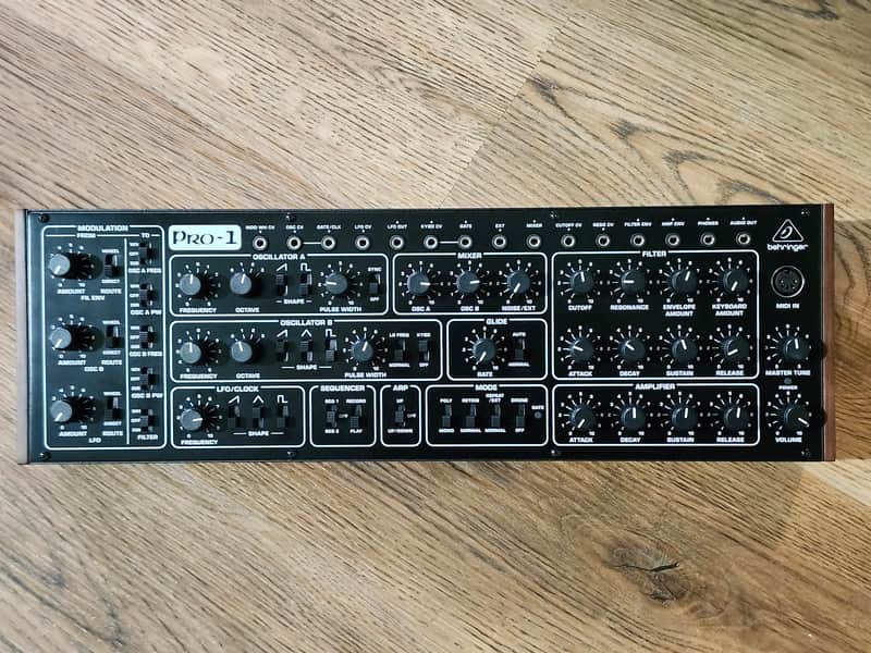 Behringer Pro-1 Analog Synthesizer 2019 - Present - Black image 1