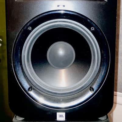 JBL LSR308 8" 2-Way Powered Studio Monitor (Pair) 2010s - Black image 1