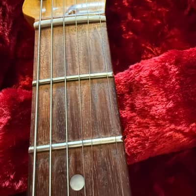 Fender American Select Carved Top Koa Telecaster 2012 - Sienna Edge Burst image 13