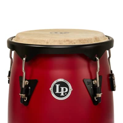 Latin Percussion Discovery II Ultralight 10-11 Conga Set - Red image 3