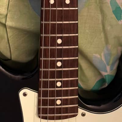 rare 2008 FENDER American Standard Strat Charcoal Frost Metallic image 4