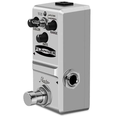 Rowin Flanger Guitar Effect Nano Pedal Ture Bypass LN-312, FREE PICKS + HOLDER+ FREE SHIP USA image 8