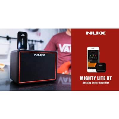 NUX Mighty Lite BT 3W Mini Modeling Guitar Combo Amp w/ Bluetooth image 5