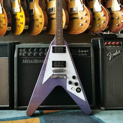 Epiphone Kirk Hammett 1979 Flying V 2024 - Purple Metallic image 1
