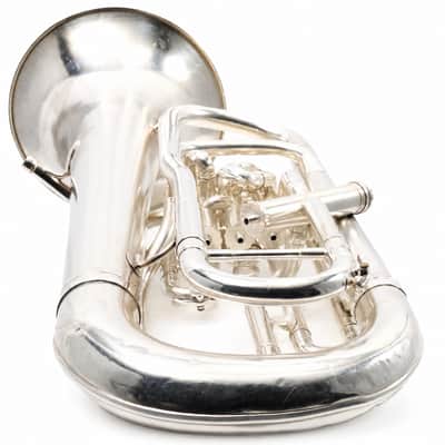 Besson Imperial Professional Euphonium in Silver Plate SN 453646 image 7