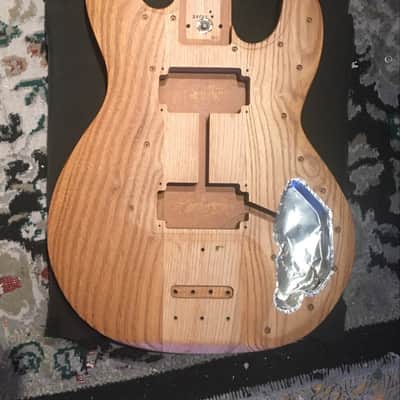 Natural Peavey T40 T-40 bass guitar *body only* vintage made in USA image 1