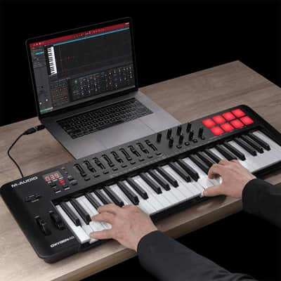 M-Audio OXYGEN 49V Clavier maître USB-Midi 49 notes 8 pads/pots/faders image 7