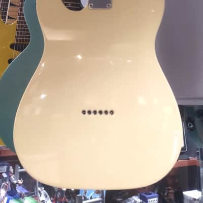 fender baja custom shop 2007 - polar white image 8