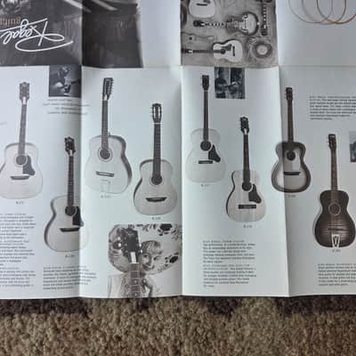 Vintage 1966 Regal (by Fender) Guitar Fold Out Pamphlet Catalog! Rare, Original Case Candy! image 3