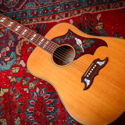 GIBSON USA Electro Acoustic Dove "Antique Natural + Rosewood" (2012) image 3