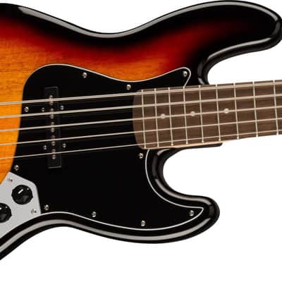 Fender Squier Affinity Jazz Bass V, 3-Color Sunburst image 4