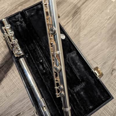 Gemeinhardt 3SB Solid Silver Open Hole B Foot Flute image 14