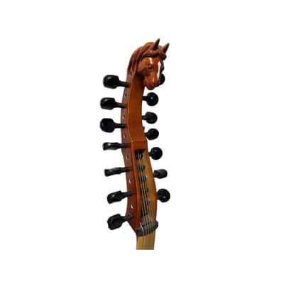 Rare hand made solid wood 7×7 )14 strings concert 4/4 cello (viola da gamba 30") image 9