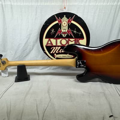 Fender American Performer Precision Bass 4-string P-Bass 2021 - 3-Color Sunburst / Rosewood fingerboard image 7