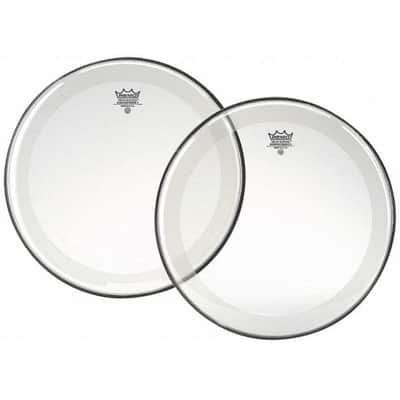 Remo Powerstroke P4 Clear Bass Drumhead 22" w/Impact Patch image 2