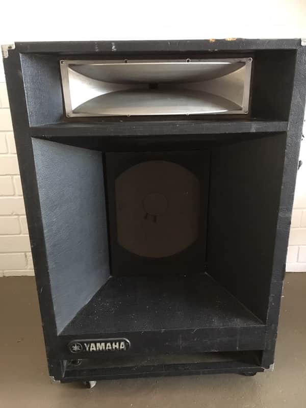 Yamaha S4115h Passive PA Speaker 1976 approx Black | Reverb