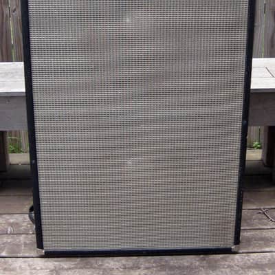 Vintage late 1960s Fender Bassman 2x15" cabinet - JBL D140F, w/ cover image 1