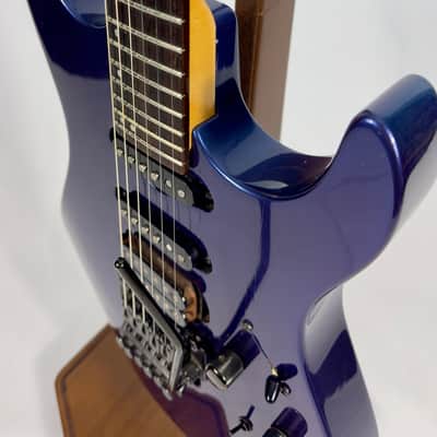 Hamer Centaura USA Electric Guitar W/ OHSC 1990 - Chameleon Purple / Blue image 10