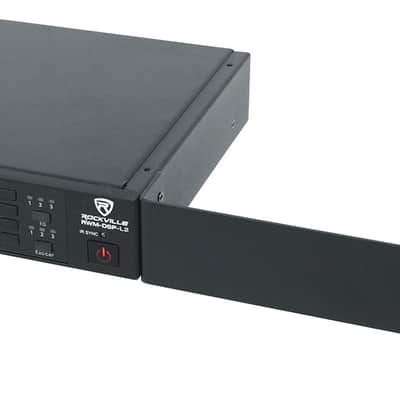Rockville RWM-DSP-L2 Dual Lapel+Headset UHF 200Ch Microphone System DSP Control image 9