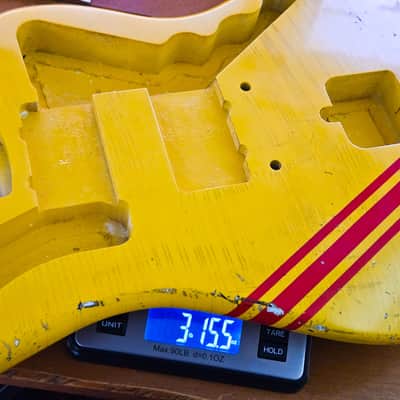MJT Jazzmaster Body Yellow Nito Relic image 12