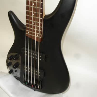 2023 Ibanez Standard SR305EBL Left-handed 5-String Electric Bass Guitar, Rosewood Fingerboard, Weathered Black - Previously Owned image 2