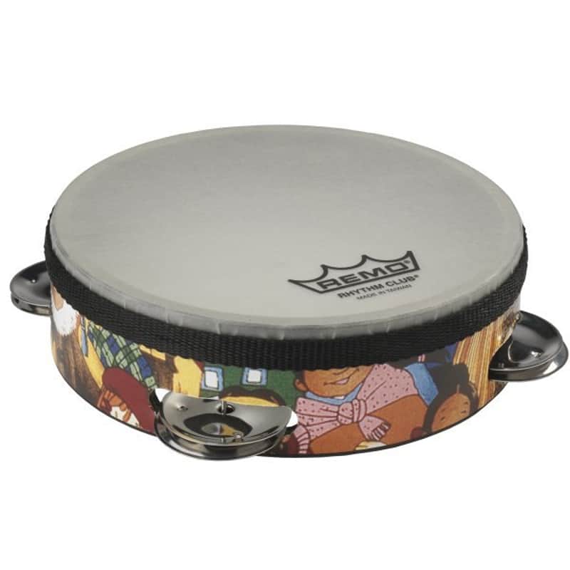 Remo Rhythm Club Tambourine 6 X 1.75 Inch RH-2106-00 image 1