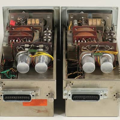 Tab Telefunken V81 10W A-Class studio loudspeaker tube amp pair + cables (serviced) imagen 5