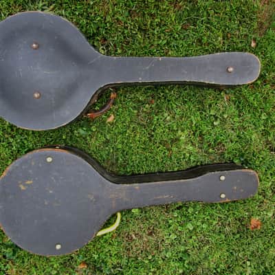 (2) Vintage Tenor Banjo Cases, 1920's image 5