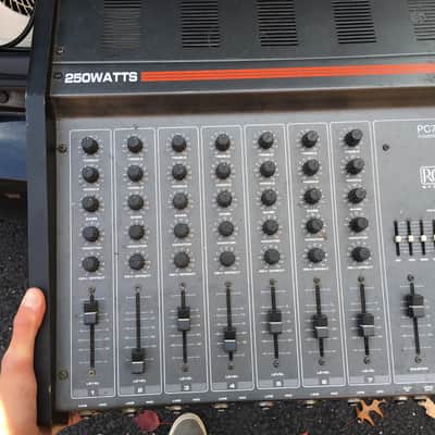 VINTAGE mixing board Ross PC7250 1988 Black image 1