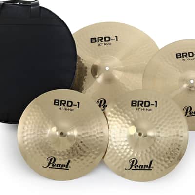 Pearl BRD-1 3-piece Cymbal Pack image 1