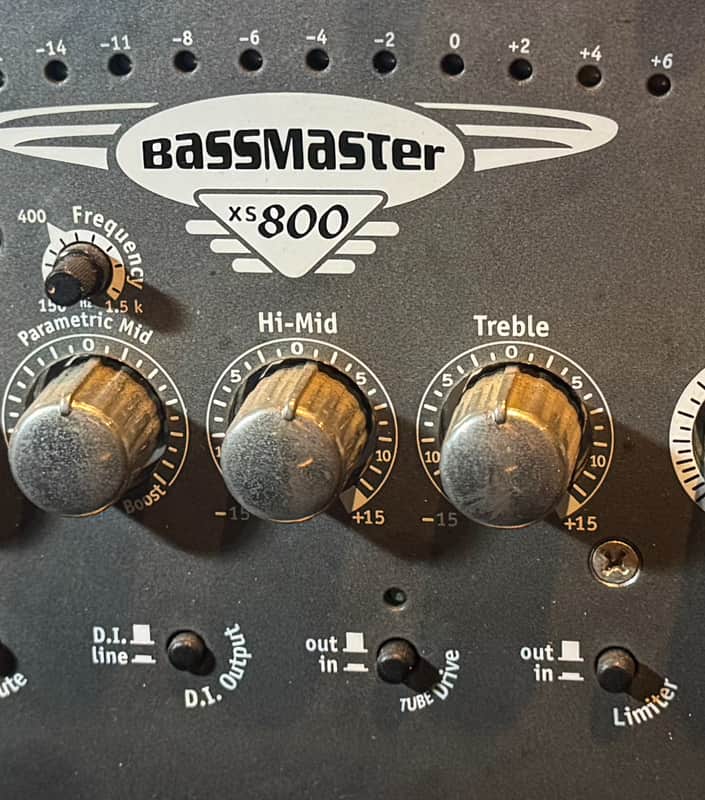 Yorkville  XS 800 Bass Master ALL tube preamp-Sounds fantastic image 1