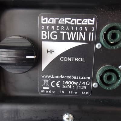 BAREFACED BASS BIG TWIN 2 GEN 3 BASS CAB!! ALL THE BASS YOU'LL EVER NEED!! image 3