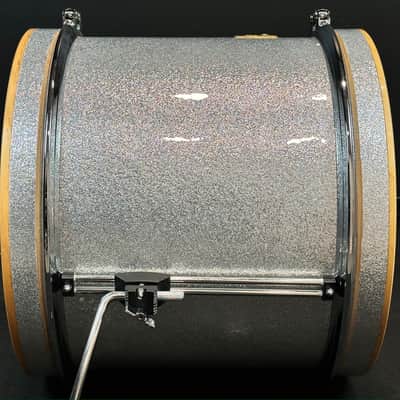 Arbiter 20/10/12/14/5.5x14" Advanced Tuning Drum Set - Silver Sparkle image 6