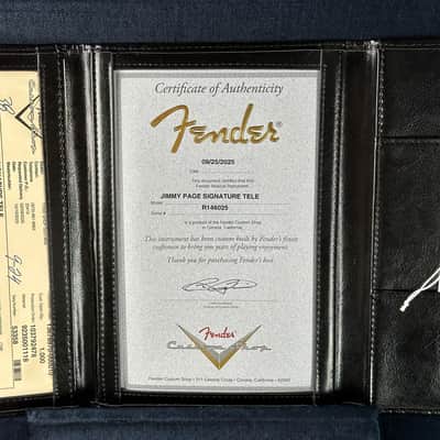 Fender Custom Shop Jimmy Page Signature Telecaster w/case image 11