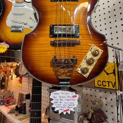 Epiphone Viola Bass 2011 - Flamed Maple image 1