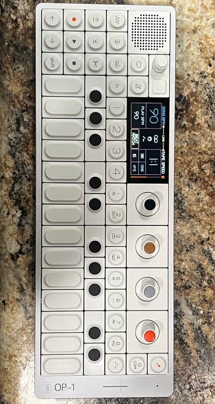 Teenage Engineering OP-1 Field Portable Synthesizer Workstation 2022 - Present - White image 1