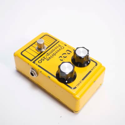 DOD Overdrive Preamp 250 1980s - Yellow image 3