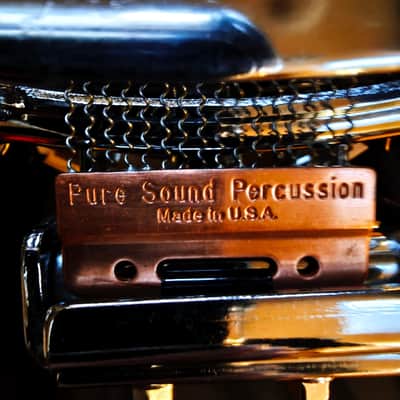 YAMAHA 1980 Recording Custom Snare Drum SD098 - Piano Black Lacquer image 14